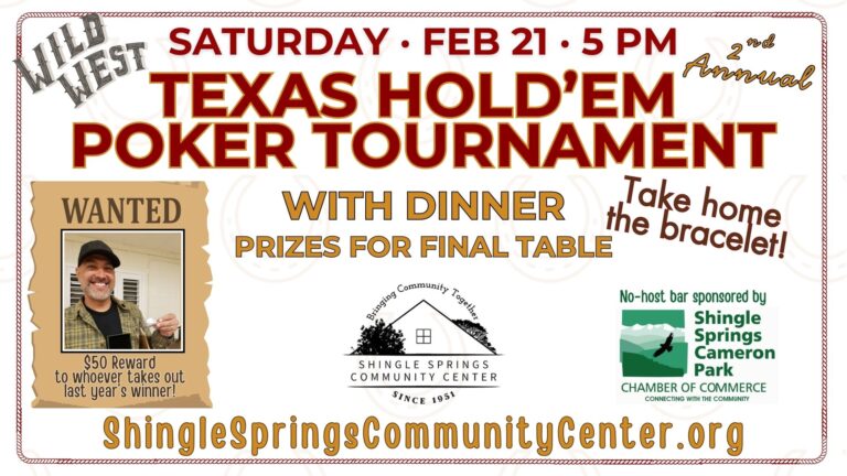 2026 poker graphic, link to tickets